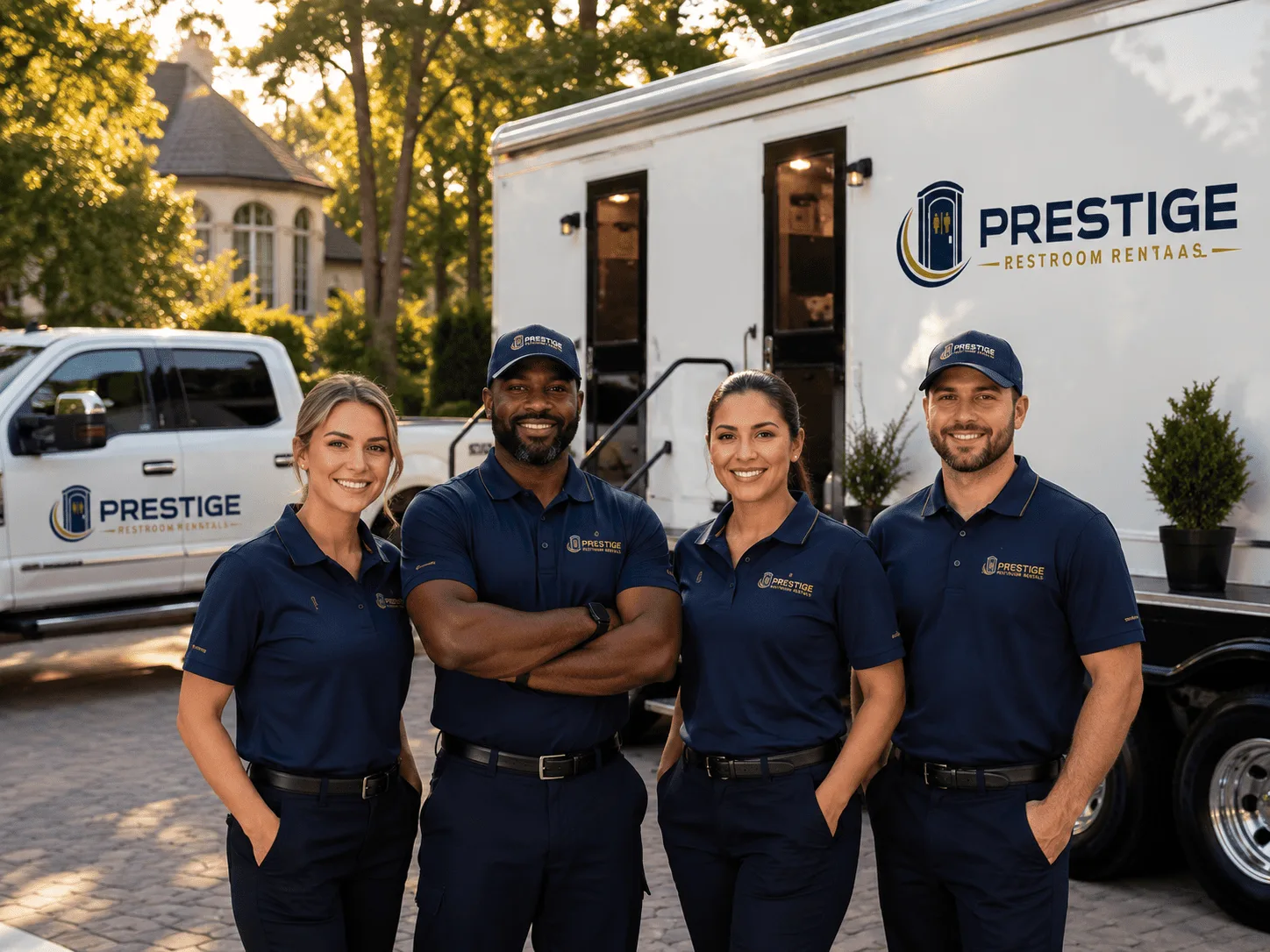 Trusted Luxury Portable Restrooms company in Piercy, CA